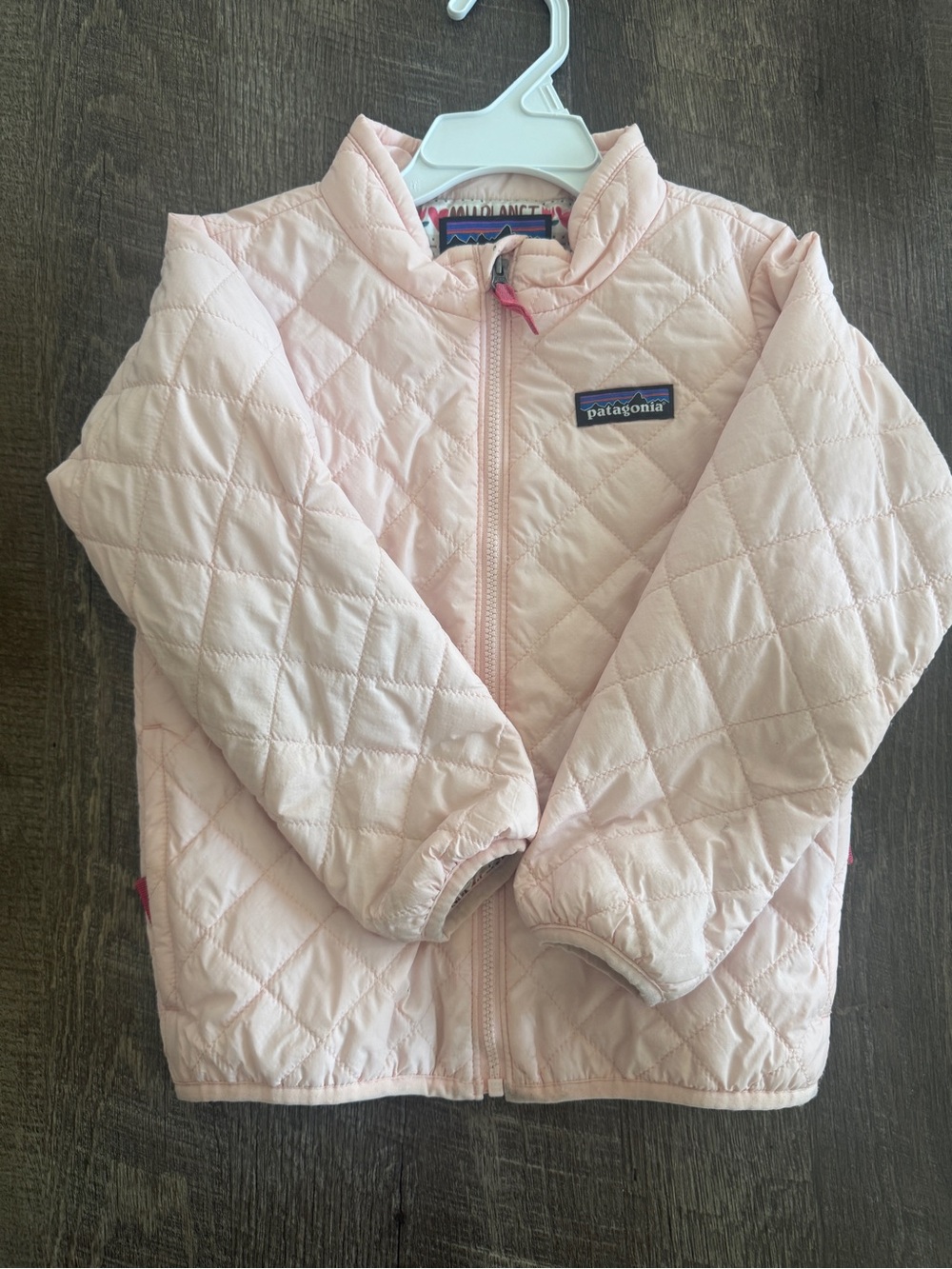 Patagonia Nano Puff Jacket, Baby Pink, 4T